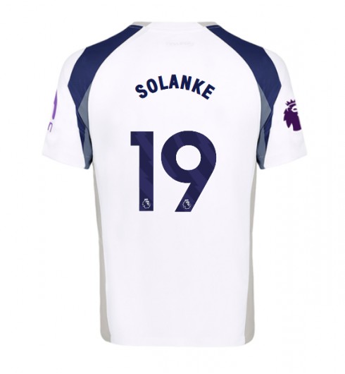 Tottenham Hotspur Dominic Solanke #19 Domácí Dres 2025-26 Krátký Rukáv Tottenham Hotspur Dominic Solanke #19 Domácí Dres 2025-26 Krátký Rukáv